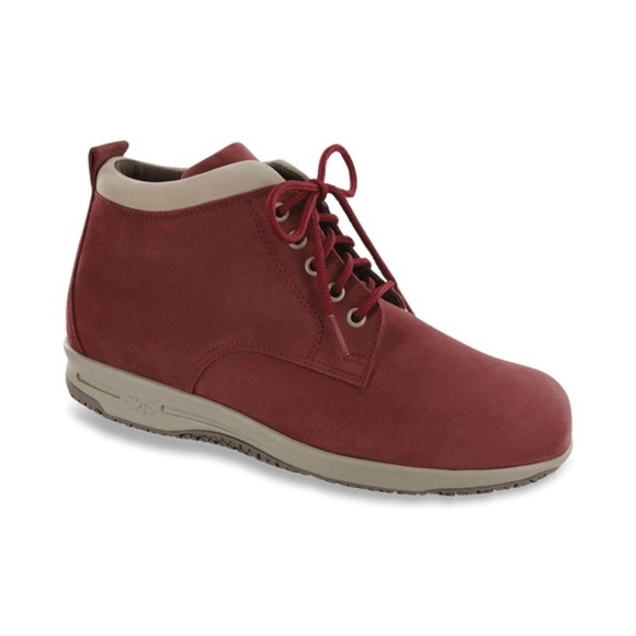 SAS Gretchen - Ankle Boot Red Taupe Size 7.5W